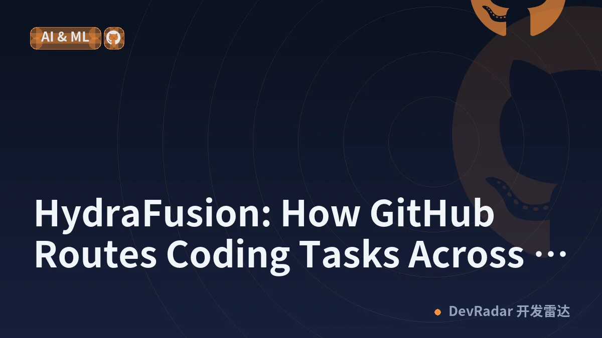 HydraFusion: How GitHub Routes Coding Tasks Across Multiple Models to Match Frontier Performance at Lower Cost