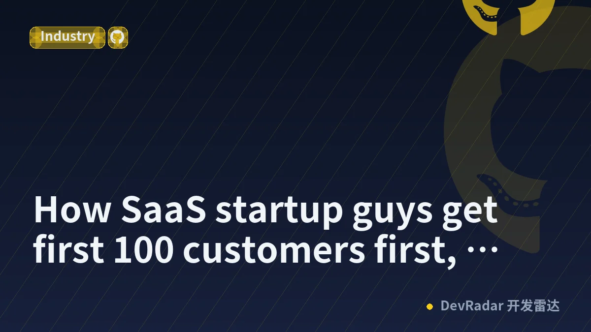 How SaaS startup guys get first 100 customers first, make fkn $500k ARR fast?
