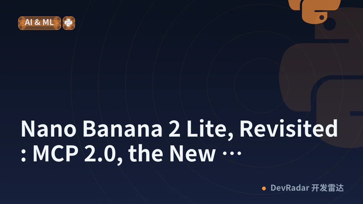 Nano Banana 2 Lite, Revisited: MCP 2.0, the New Interactions API, and Three Agent CLIs