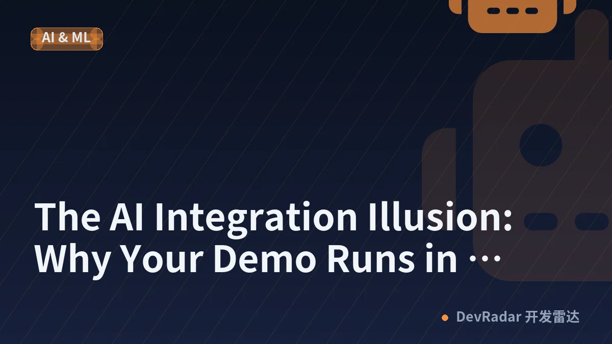 The AI Integration Illusion: Why Your Demo Runs in Sandbox but Crashes in Production