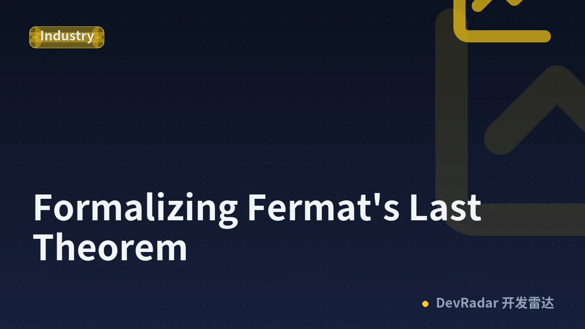 Formalizing Fermat's Last Theorem
