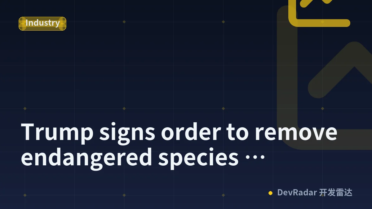 Trump signs order to remove endangered species protection for grey wolves